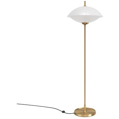 Clam Lampadaire Opal/Brass - Fritz Hansen - Salon / séjour - Verre Clam Lampadaire Opal/Brass - Fritz Hansen - Salon / séjour - Verre