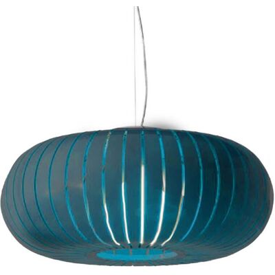 Suspension LED Teresa, pétrole, Ø 50 cm - Kartell - Salon / séjour - Design - Plastique - À ampoule unique Suspension LED Teresa, pétrole, Ø 50 cm - Kartell - Salon / séjour - Design - Plastique - À ampoule unique