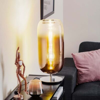 Gople Lampe de Table Copper - Artemide - Salon / séjour - Design - Verre - Avec abat-jour Gople Lampe de Table Copper - Artemide - Salon / séjour - Design - Verre - Avec abat-jour