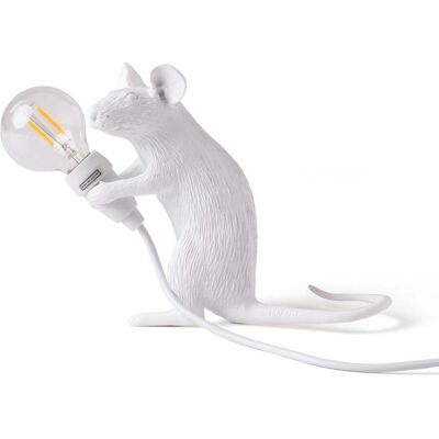Mouse Lamp Mac Sitting Lampe de table - Seletti Mouse Lamp Valentine - Salon / séjour - Design - Plastique Mouse Lamp Mac Sitting Lampe de table - Seletti Mouse Lamp Valentine - Salon / séjour - Design - Plastique
