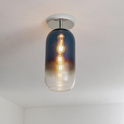 Gople Plafonnier Blue Sapphire - Artemide - Salon / séjour - Design - Verre - Semi-encastré Gople Plafonnier Blue Sapphire - Artemide - Salon / séjour - Design - Verre - Semi-encastré