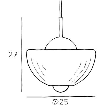Suspension Lotus Clear - DESIGN BY US - Salon / séjour - Verre - À ampoule unique Suspension Lotus Clear - DESIGN BY US - Salon / séjour - Verre - À ampoule unique