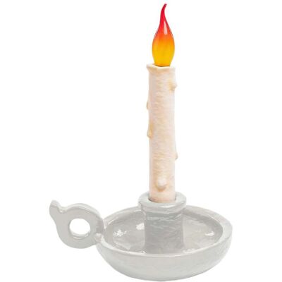 Lampe à poser Bugia Blow ToGo blanche - SELETTI Grimm Bugia - Salon / séjour - Design - Plastique Lampe à poser Bugia Blow ToGo blanche - SELETTI Grimm Bugia - Salon / séjour - Design - Plastique