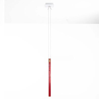 One New Flame Suspension Rouge - Ingo Maurer - Salon / séjour - Design - Métal - À ampoule unique One New Flame Suspension Rouge - Ingo Maurer - Salon / séjour - Design - Métal - À ampoule unique
