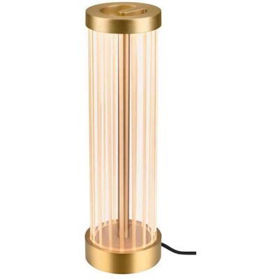 SLV Quimera - Lampe de Table Dimmable Laiton Brossé - Éclairage SLV Quimera - Lampe de Table Dimmable Laiton Brossé - Éclairage