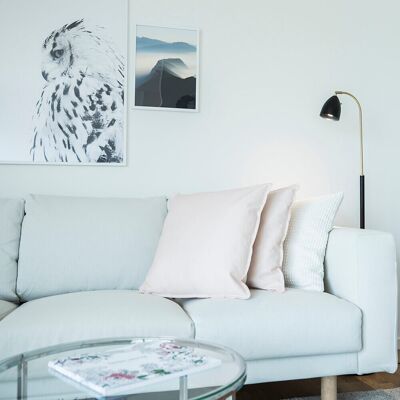 Lampadaire Belid Deluxe Métal/Blanc/Messing - Lampadaire Lampadaire Belid Deluxe Métal/Blanc/Messing - Lampadaire