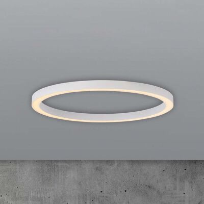 Plafonnier LED Lines, Ø 70 cm, blanc, télécommande CCT - PURE - Salon / séjour - Moderne - Métal - Rond Plafonnier LED Lines, Ø 70 cm, blanc, télécommande CCT - PURE - Salon / séjour - Moderne - Métal - Rond