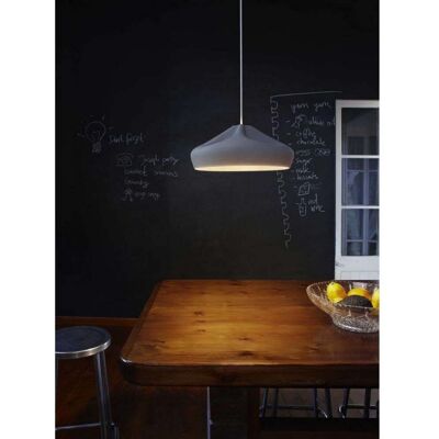 Pleat Box 36 Suspension E14 Ocher/Blanc - Marset - Salle à manger - Céramique Pleat Box 36 Suspension E14 Ocher/Blanc - Marset - Salle à manger - Céramique