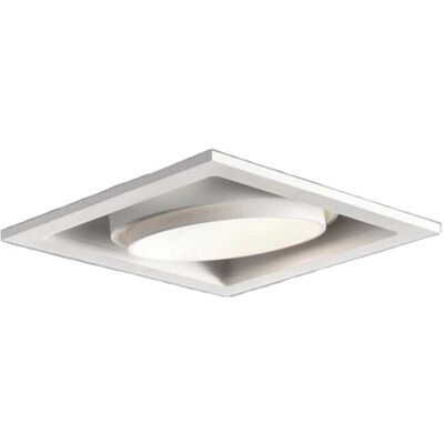 Ghost+1 Spot encastrable 9W 2700/3000K Blanc - LIGHT-POINT - Salon / séjour - Aluminium Ghost+1 Spot encastrable 9W 2700/3000K Blanc - LIGHT-POINT - Salon / séjour - Aluminium