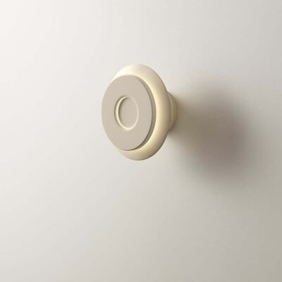 Applique murale Lille 18, blanc lin, aluminium, Ø 18 cm - Pholc - Couloir - Design - Rond Applique murale Lille 18, blanc lin, aluminium, Ø 18 cm - Pholc - Couloir - Design - Rond