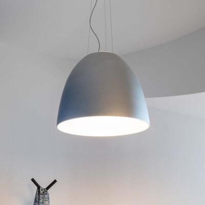 Suspension LED Nur gris métallisé - Artemide Nur App - Salon / séjour - Design - À ampoule unique Suspension LED Nur gris métallisé - Artemide Nur App - Salon / séjour - Design - À ampoule unique