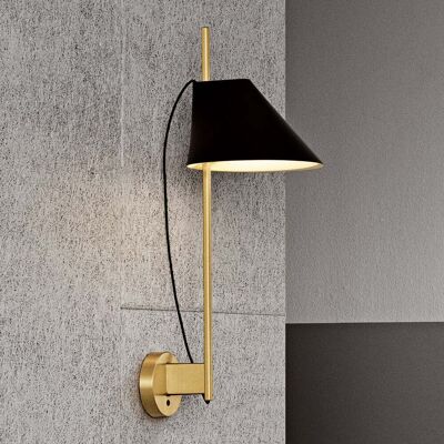 Yuh Applique Murale Noir/Laiton - Louis Poulsen Yuh Brass - Salon / séjour - Design - Métal - À ampoule unique Yuh Applique Murale Noir/Laiton - Louis Poulsen Yuh Brass - Salon / séjour - Design - Métal - À ampoule unique