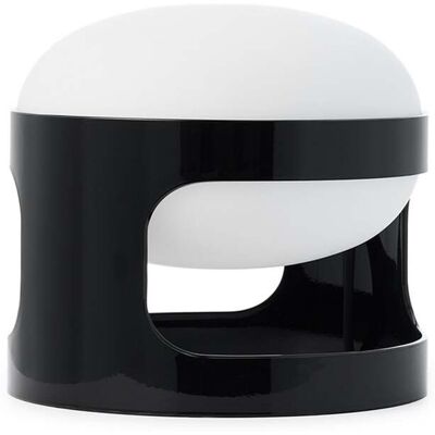 lampe de table LED KD28, noire, hauteur 23 cm - Kartell K28 - Salon / séjour - Design - Plastique - À ampoule unique lampe de table LED KD28, noire, hauteur 23 cm - Kartell K28 - Salon / séjour - Design - Plastique - À ampoule unique