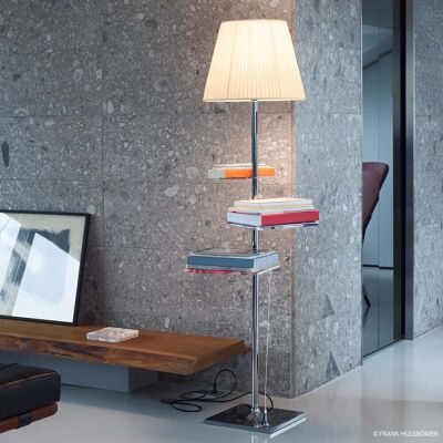 Flos - Lampe sur pied - Beige - Tissu - Designer Philippe Starck Flos - Lampe sur pied - Beige - Tissu - Designer Philippe Starck