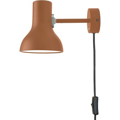 Applique murale Type 75 avec fiche, brun rouille - Anglepoise Type 75 Mini - Salon / séjour - Design - Métal - À ampoule unique Applique murale Type 75 avec fiche, brun rouille - Anglepoise Type 75 Mini - Salon / séjour - Design - Métal - À ampoule unique