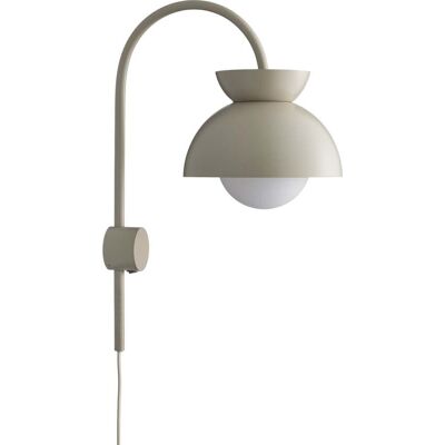 Applique murale Butterfly Matt Tan Grey - FRANDSEN - Salon / séjour - Design - Métal - À ampoule unique Applique murale Butterfly Matt Tan Grey - FRANDSEN - Salon / séjour - Design - Métal - À ampoule unique