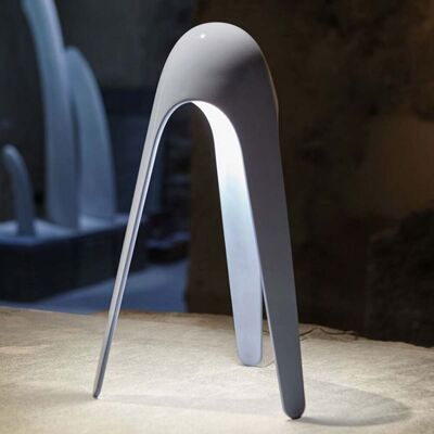 Cyborg Lampe de Table Gris - Martinelli Luce - Salon / séjour - Design - Métal Cyborg Lampe de Table Gris - Martinelli Luce - Salon / séjour - Design - Métal