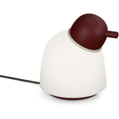 Lampe de table en verre opale Bird - Design moderne Lampe de table en verre opale Bird - Design moderne