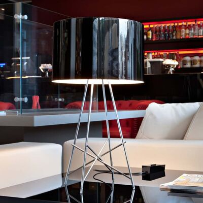 Ray Lampe de Table Noir - Flos - Salon / séjour - Design - Métal - Avec abat-jour Ray Lampe de Table Noir - Flos - Salon / séjour - Design - Métal - Avec abat-jour