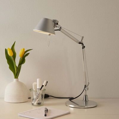 lampe à poser Tolomeo Micro aluminium - Artemide - Bureau / espaces de travail - Design - Métal - À ampoule unique lampe à poser Tolomeo Micro aluminium - Artemide - Bureau / espaces de travail - Design - Métal - À ampoule unique