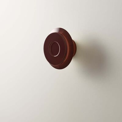 Applique murale Lille 18, rouge foncé, aluminium, Ø 18 cm - Pholc - Couloir - Design - Rond Applique murale Lille 18, rouge foncé, aluminium, Ø 18 cm - Pholc - Couloir - Design - Rond