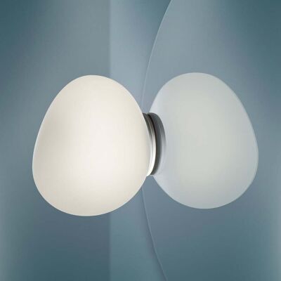 Gregg Piccola Applique Murale IP44 Mirror Blanc - Foscarini - Salle de bains - Design - Verre - Rond Gregg Piccola Applique Murale IP44 Mirror Blanc - Foscarini - Salle de bains - Design - Verre - Rond