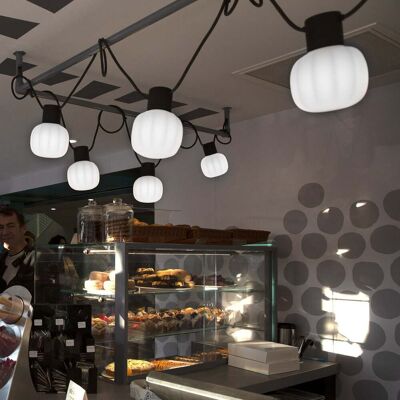 Kiki 10 Chaîne Lumineuse d'Extérieur - Martinelli Luce - Design - Plastique Kiki 10 Chaîne Lumineuse d'Extérieur - Martinelli Luce - Design - Plastique