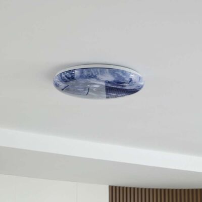Orbi LED Plafonnier Ø48 Blue/White - Lindby - Salon / séjour - Plastique - Rond Orbi LED Plafonnier Ø48 Blue/White - Lindby - Salon / séjour - Plastique - Rond