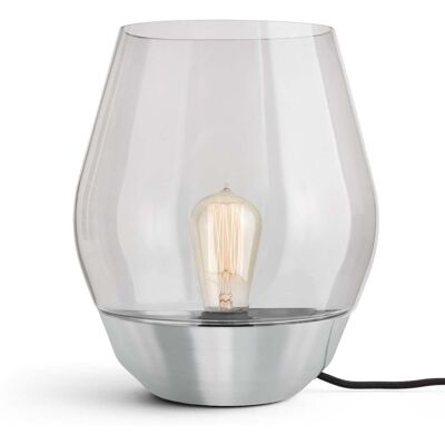 Bowl Lampe de Table Stainless Steel/Smoked - New Works - Salon / séjour - Design - Métal Bowl Lampe de Table Stainless Steel/Smoked - New Works - Salon / séjour - Design - Métal