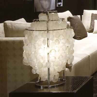 Fun 2 TM Lampe de Table - Verpan Fun 2TM - Salon / séjour - Design - Pierre - Avec abat-jour Fun 2 TM Lampe de Table - Verpan Fun 2TM - Salon / séjour - Design - Pierre - Avec abat-jour
