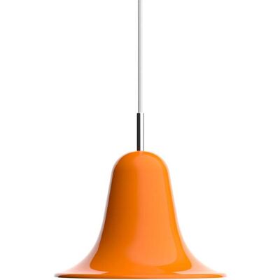 Suspension Pantop Ø 23 cm orange - VERPAN - Salon / séjour - Design - Métal - À ampoule unique Suspension Pantop Ø 23 cm orange - VERPAN - Salon / séjour - Design - Métal - À ampoule unique
