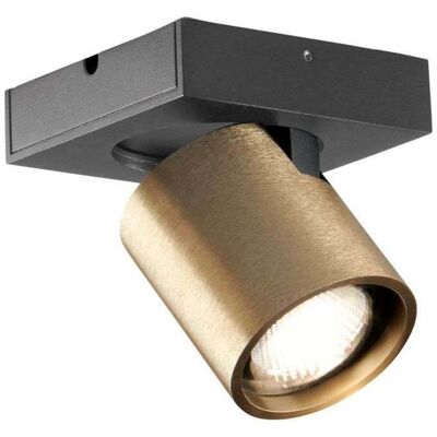 Focus 1 LED Plafonnier 2700K Brass - LIGHT-POINT - Salon / séjour - Aluminium Focus 1 LED Plafonnier 2700K Brass - LIGHT-POINT - Salon / séjour - Aluminium