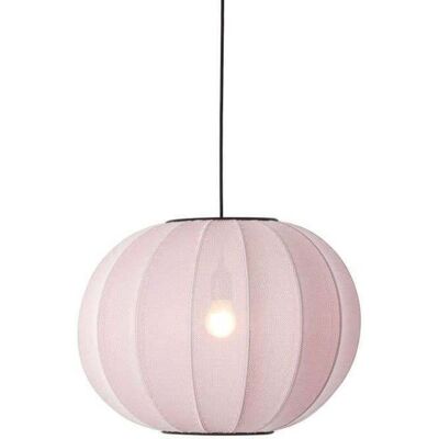 Knit-Wit 45 Round suspension LED, rose, Ø45cm - Made By Hand - Chambre à coucher - Tissu / textile Knit-Wit 45 Round suspension LED, rose, Ø45cm - Made By Hand - Chambre à coucher - Tissu / textile