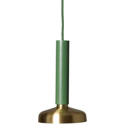 Suspension Pholc Blend 9 Vert/Brass - Lampe suspendue Suspension Pholc Blend 9 Vert/Brass - Lampe suspendue