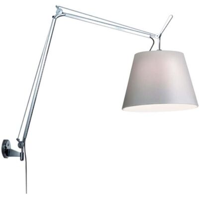 Tolomeo Mega Applique Murale avec Interrupteur Ø320 Aluminium/Gris - Artemide - Salon / séjour Tolomeo Mega Applique Murale avec Interrupteur Ø320 Aluminium/Gris - Artemide - Salon / séjour