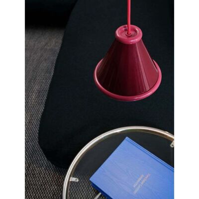 Belle Suspension Ø15 Wine Red/Red Violet - Belid - Salle à manger - Métal Belle Suspension Ø15 Wine Red/Red Violet - Belid - Salle à manger - Métal