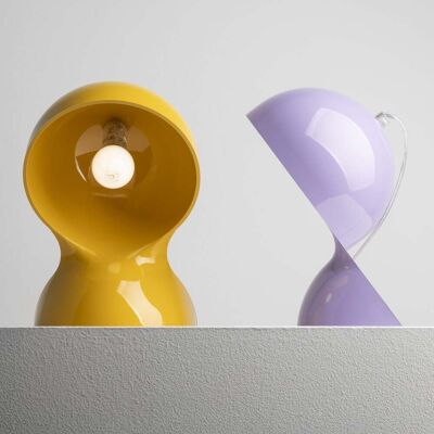 Lampe de table Dalú, hauteur 26 cm, jaune - Artemide - Salon / séjour - Design - Plastique Lampe de table Dalú, hauteur 26 cm, jaune - Artemide - Salon / séjour - Design - Plastique