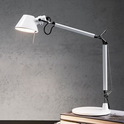 Lampe de bureau Tolomeo Micro Blanche Réglable - Lampe de table Lampe de bureau Tolomeo Micro Blanche Réglable - Lampe de table
