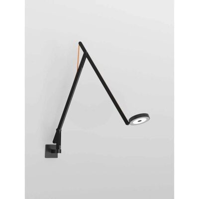 String W1 Applique Murale DTW Matt Black/Orange - Rotaliana - Salon / séjour - Aluminium String W1 Applique Murale DTW Matt Black/Orange - Rotaliana - Salon / séjour - Aluminium