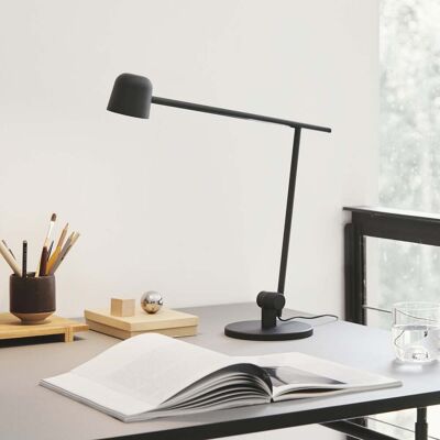 Lampe de bureau Satellite noire de Friis & Moltke - Bureau & Maison Lampe de bureau Satellite noire de Friis & Moltke - Bureau & Maison