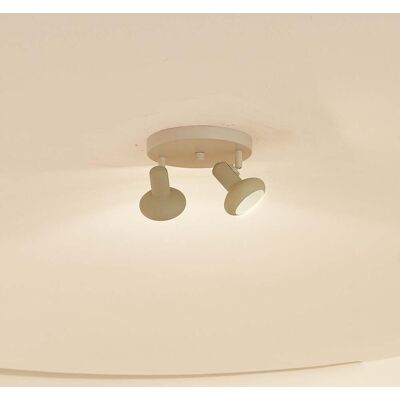 Huby 2 Plafonnier Beige/Clair Vert - Lindby - Salon / séjour - Métal - Multi-ampoules Huby 2 Plafonnier Beige/Clair Vert - Lindby - Salon / séjour - Métal - Multi-ampoules