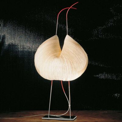 lampe à poser LED Poul Poul, beige, hauteur 70 cm - Ingo Maurer - Salon / séjour - Design - Papier / carton - À ampoule unique lampe à poser LED Poul Poul, beige, hauteur 70 cm - Ingo Maurer - Salon / séjour - Design - Papier / carton - À ampoule unique
