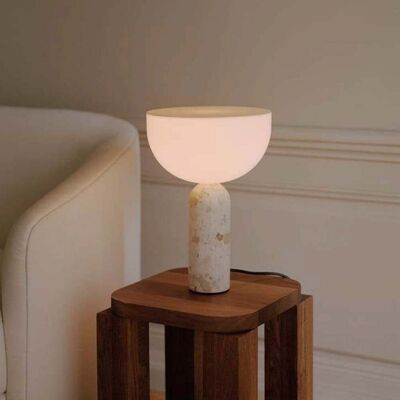 Lampe à poser Kizu Small Kunis Breccia - New Works - Salle à manger - Design - Marbre - À ampoule unique Lampe à poser Kizu Small Kunis Breccia - New Works - Salle à manger - Design - Marbre - À ampoule unique