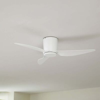 Lindby Aulo Ventilateur de plafond blanc - Ventilateur de plafond Lindby Aulo Ventilateur de plafond blanc - Ventilateur de plafond