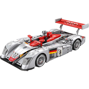 Bole Brick YC-23044 - Bole Brick Audi R8 LMP 2000 voiture de course Le Mans Bole Brick YC-23044 - Bole Brick Audi R8 LMP 2000 voiture de course Le Mans