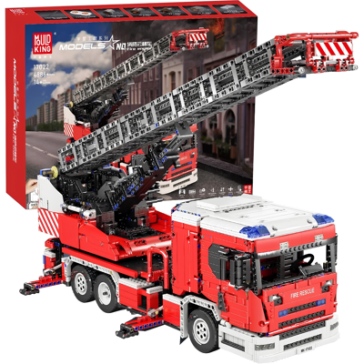 Mould King 17022 - Mould King Camion de pompiers Mould King 17022 - Mould King Camion de pompiers