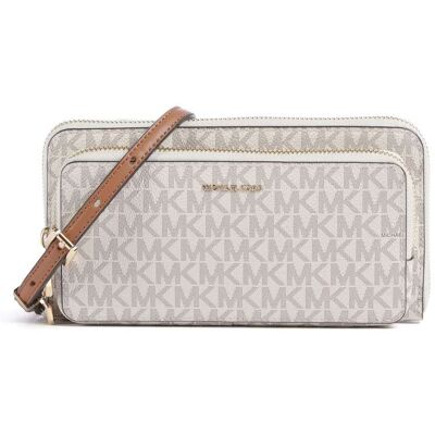 Michael Kors Jet Set Large Continental Crossbody tas wit Michael Kors Jet Set Large Continental Crossbody tas wit