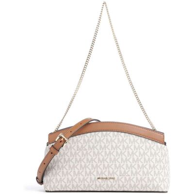Michael Kors Athena Small Schoudertas wit Michael Kors Athena Small Schoudertas wit