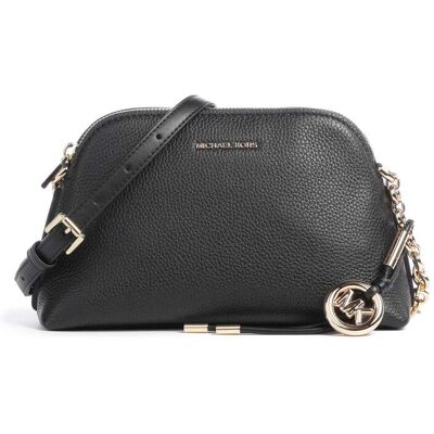Michael Kors Freddie Small Leer Crossbody tas zwart Michael Kors Freddie Small Leer Crossbody tas zwart