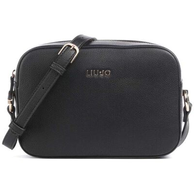 Liu Jo Manhattan M Crossbody tas zwart Liu Jo Manhattan M Crossbody tas zwart